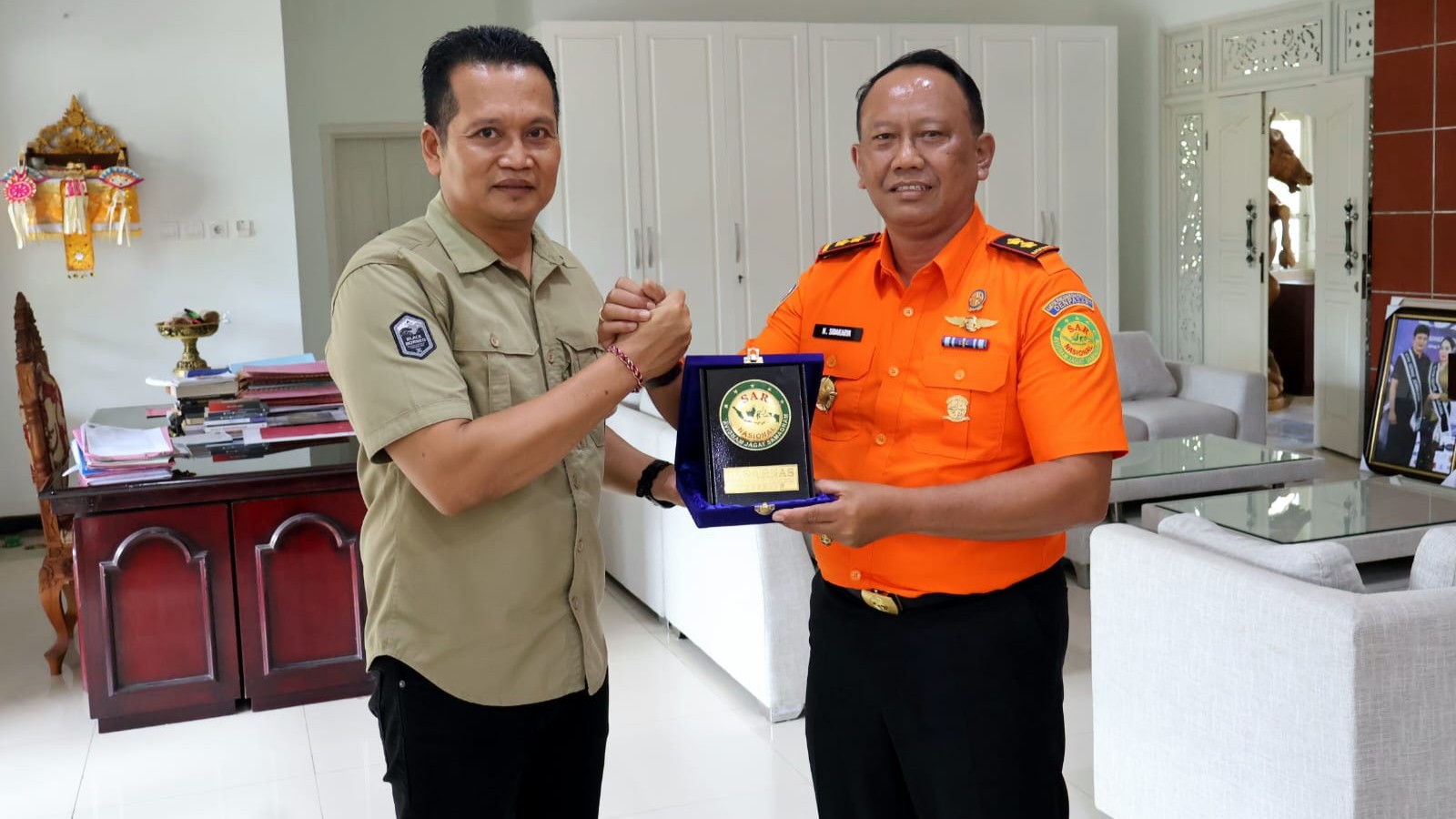 TINGKAT KECELAKAAN KAPAL DAN BENCANA DI KABUPATEN JEMBRANA CUKUP TINGGI, BASARNAS AJUKAN POS SAR JEMBRANA MENJADI KANTOR SAR KELAS IV